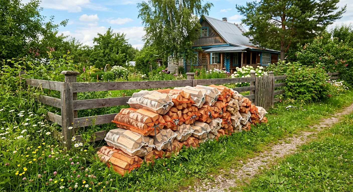 Дрова для дачи в Кратове