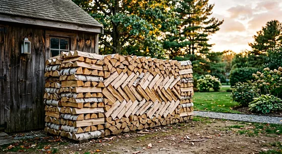 Укладка дров в Кратове, проспект Каминная, 16